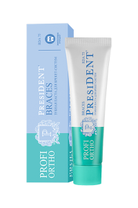 PRESIDENT PROFI ORTHO BRACES зубная паста