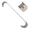 Ретрактор хирургический крючок Roux 29 x 26 мм / 36 x 36 мм