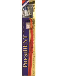 Зубная щетка PRESIDENT Gold, арт. 1022