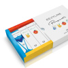 Набор Зубных паст Revyline Perfect Сгущенное молоко + Груша + Грейпфрут + Smart, 4х40 г
