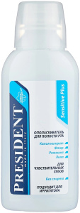 Ополаскиватель PresiDENT sensitive plus без спирта