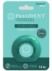 PRESIDENT Antibacterial межзубный флосс с хлоргексидином 12 м