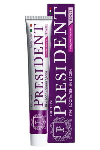PRESIDENT Exclusive зубная паста c гидроксиапатитом