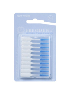 Ершики PresiDENT dent soft sticks XL