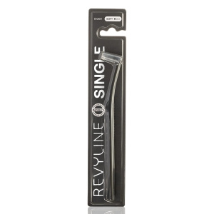 Зубная щетка Revyline S1200 Single, монопучковая, серая