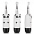 лектрическая звуковая зубная щетка Revyline RL 025 Panda, черная