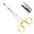 Зажим для шовной лигатуры (иглодержатель) Mayo-Hegar, твердосплавные вставки, 140 мм